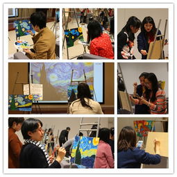 巾帼绘丹青，艺术润心田——商务策划学院组织女职工开展绘画艺术体验活动